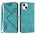 Line Pattern Skin Feel Leather Phone Case
