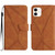 Stitching Embossed Leather Phone Case
