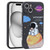 Milk Tea Astronaut Pattern Liquid Silicone Phone Case