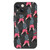 Liquid Silicone Pedestrians Pattern Phone Case