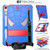 Spider Texture Silicone Hybrid PC Tablet Case with Shoulder Strap