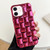 3D Cube Weave Texture Electroplating Phone Case