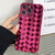 Retro Weave Texture Electroplating Phone Case
