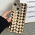Retro Weave Texture Electroplating Phone Case