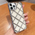 3D Diamond Lattice Laser Engraving Phone Case