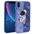 Color Contrast Astronaut Pattern TPU Phone Case