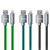 WK WDC-203i 2.4A USB to 8 Pin Data Cable, Length: 1m