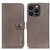 KHAZNEH Cowhide Texture Horizontal Flip Leather Phone Case