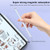 Mutural P-950B Tilt Pressure Sensor Capacitive Stylus Pen with Palm Rejection for iPad 2018 or Later