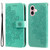 7-petal Flowers Embossing Leather Phone Case