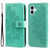 7-petal Flowers Embossing Leather Phone Case