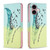 Colored Drawing Pattern Leather Phone Case