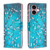 Colored Drawing Pattern Leather Phone Case