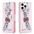 Colored Drawing Pattern Leather Phone Case