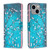Colored Drawing Pattern Leather Phone Case