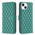 Diamond Lattice Wallet Flip Leather Phone Case