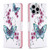 Colored Drawing Pattern Flip Leather Phone Case
