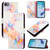 PT003 Marble Pattern Flip Leather Phone Case