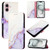 PT003 Marble Pattern Flip Leather Phone Case