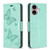 Embossing Two Butterflies Pattern Leather Phone Case