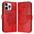 Embossed Butterfly Leather Phone Case