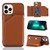 Skin Feel PU + TPU + PC Back Cover Shockproof Case