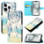3D Painting Horizontal Flip Leather Phone Case
