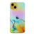 Laser Marble Pattern Clear TPU Shockproof Phone Case