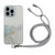 Hollow Marble Pattern TPU Shockproof Phone Case with Rope