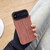 Wood Grain TPU Phone Case with Lens Film