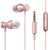 Sport Headphone 3.5mm Jack Earphone Sweatproof Stereo Strong Bass Music Magnets Headset with Mic for iPhone Samsung