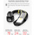 Business Bluetooth Earphone Wireless Headphone with Mic 24 Hours Work Time Bluetooth Headset for iPhone Android  phone