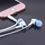 3.5mm Wired Earphone Earbuds Stereo Sound Metal Bass Headset with Mic for Smart Phone