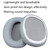 1 Pair Protein Skin Leather Headest Sponge Earmuffs For Edifier W820BT / W808BT / K815 / K815PG1 / H840 / K800 / K830