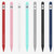 2 Sets 4 In 1 Stylus Silicone Protective Cover + Anti-Lost Rope + Double Pen Nip Cover Set For Apple Pencil 1