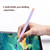 2 PCS 3合一 Stylus Silicone Protective Cover + Two-Color Pen Cap Set