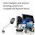 Q7 Lavalier Bluetooth Earphone Sports Wireless Stereo Telescopic Cable Voice Reporting Earphone
