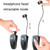 Q7 Lavalier Bluetooth Earphone Sports Wireless Stereo Telescopic Cable Voice Reporting Earphone