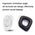 2 PCS Headset Sponge Earmuffs for Logitech G35 / G930 / G430 / F450