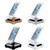 Solar Turntable Mobile Phone Stand Display Stand With Coloful Light