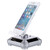 Solar Turntable Mobile Phone Stand Display Stand With Coloful Light