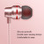 2 PCS TS8 3.5mm In-Ear Metal Wired Control Phone Earphone