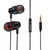 2 PCS TS8 3.5mm In-Ear Metal Wired Control Phone Earphone