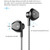 TS5000 3.5mm Metal Subwoofer Wired Earphone