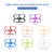 2 PCS Headphone Inner Cover Sticker Dustproof Protective Film For Airpods 3