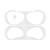 2 PCS Headphone Inner Cover Sticker Dustproof Protective Film For Airpods 3