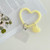 5 PCS Heart-shaped Silicone Bracelet Mobile Phone Lanyard Anti-lost Wrist Rope