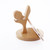 Wooden Mobile Phone Bracket Beech Lazy Mobile Phone Holder,Style:
