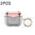 2pcs One-piece Plating TPU Soft Shell Protective Case