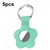 5pcs AT03 Tracker Case Positioning Anti-loss Device Storage Keychain Cover